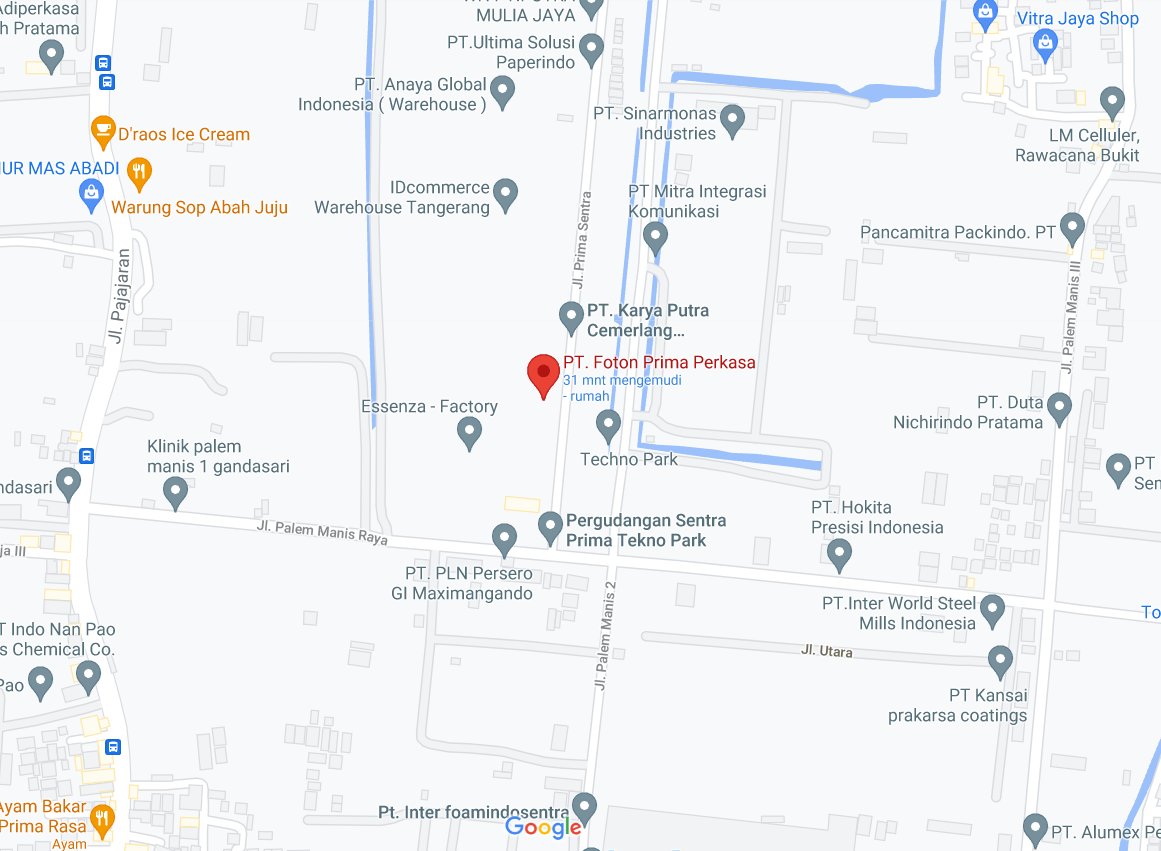 Lokasi kantor.